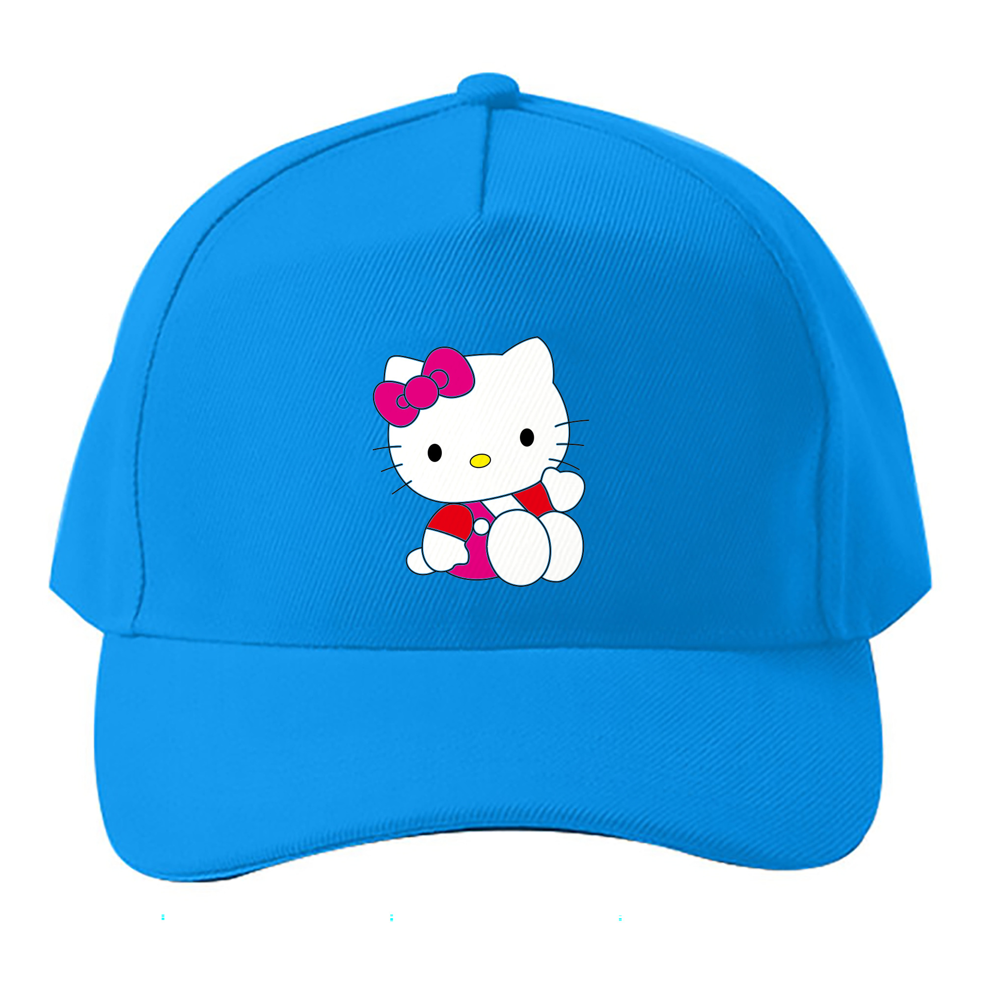 （画像用） Hello Kitty ハローキティ ベースボールキャップ 綿100％ 男女兼用 帽子 スポーツ